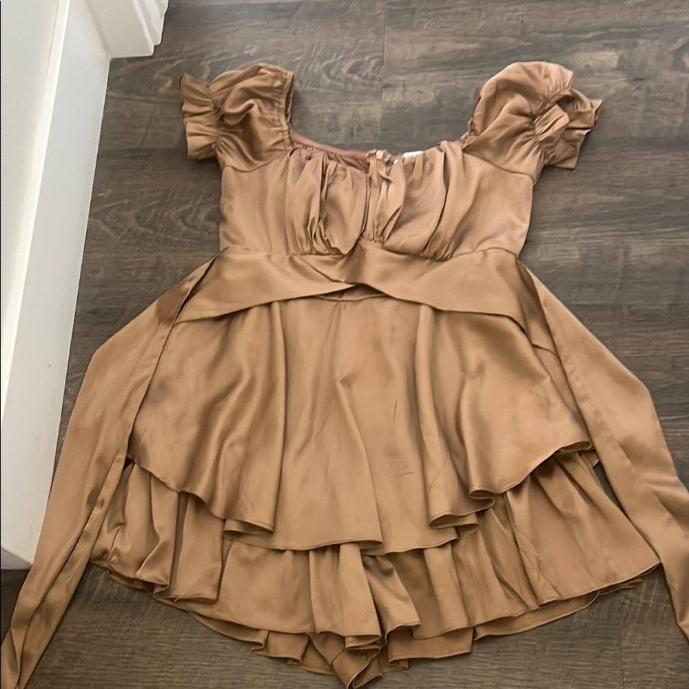 Love Lola Bronze Dress Size M